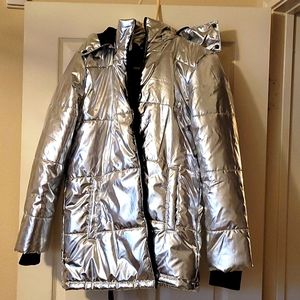 Forever 21 Hooded Puffer Jacket